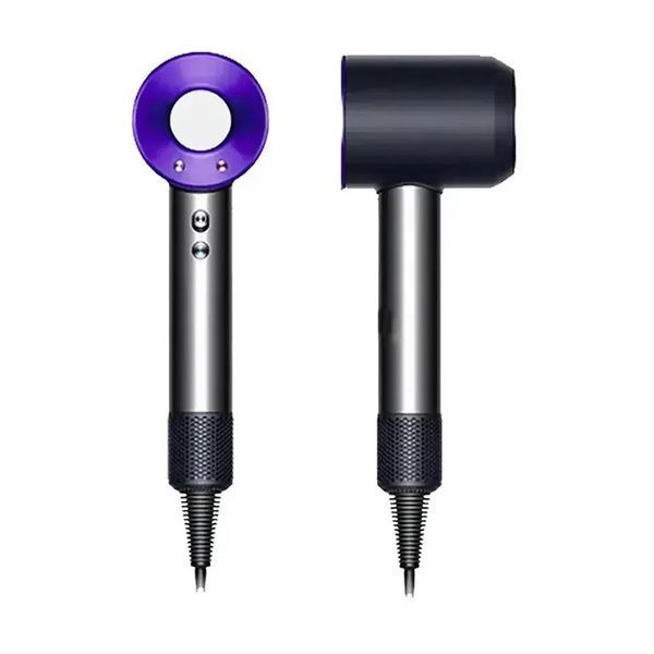 Фен з кейсом Leafless Hair Dryer для волосся Premium Сіро-Фіолетовий Id_046 фото