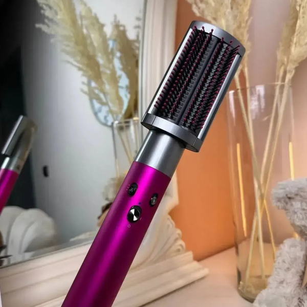 Стайлер для волосся Airwrap  HS05 Long 6 в 1 Колір Fuchsina/Nickel Рожевий Id_011 фото
