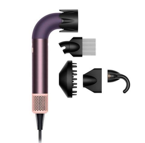 Фен для волосся HD18 Supersonic R Professional Hair Dryer Curly+Coily - Jasper Plum Id_056 фото