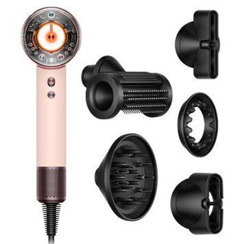 Фен для волосся Supersonic HD16 Nural Straight+Wavy Ceramic Pink/Rose Gold Id_060 фото
