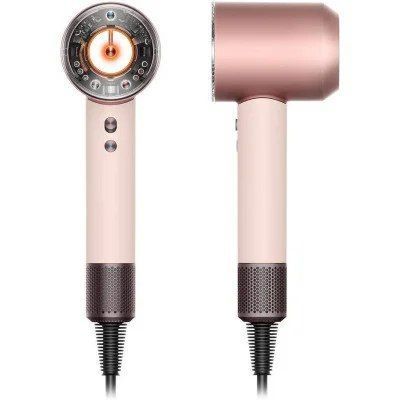 Фен для волосся Supersonic HD16 Nural Straight+Wavy Ceramic Pink/Rose Gold Id_060 фото