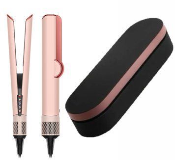 Випрямляч для волосся з Кейсом HT01 Airstrait Kanzan Pink Колір: Бежевий id_007_2_1 фото